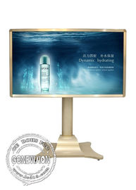 Totem di pubblicità rotabile del monitor del touch screen audio video