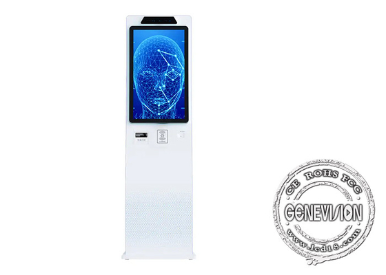 Chiosco del contrassegno di Digital dell'affissione a cristalli liquidi del touch screen 18,5 del cavalletto per il ristorante della catena di negozi
