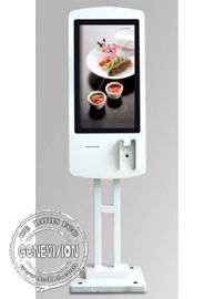 Macchina di ordine del chiosco del touch screen di condizione del pavimento, chiosco self service veloce di ordine del piatto degli alimentari