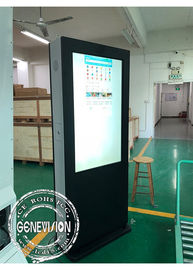 Monitor LCD del chiosco del touch screen del contrassegno di Digital di pubblicità anabbagliante del controllo della temperatura con l'input di HDMI