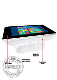Chiosco di informazioni a 46 pollici all'aperto dell'interno del caffè della Tabella di tè del chiosco del touch screen