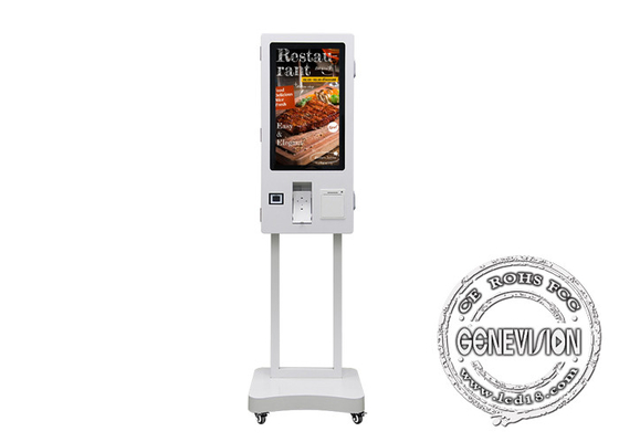 24 pollici Android Menu Screen All In One Pos Machine Ordinazione cibo Ristorante Chiosco self-service