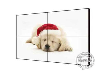 Video funzione della giuntura dell'affissione a cristalli liquidi TV Multiscreen della parete del contrassegno professionale fissato al muro di Digital