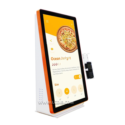 Chiosco self-service da 24 pollici con porta bancomat