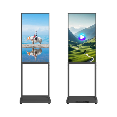 43 pollici Super sottile fondo cavo 700 Nits Luminosità Wifi Digital Signage