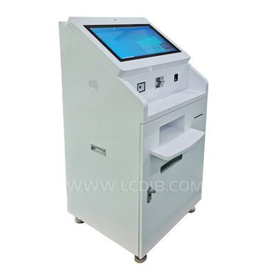 21.5 Inch Bank A4 Paper Printing Self Service Kiosk Con Camera Da 5MP