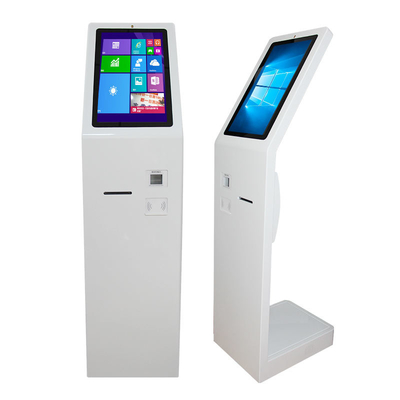 Touch screen multipunto a 21,5 pollici tutto di IR in un chiosco con la stampante