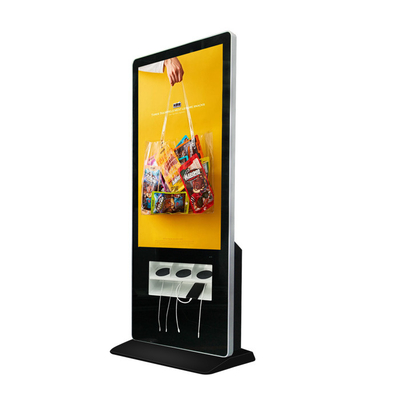 PC a 55 pollici tutto nel chiosco dello schermo dell'One Touch con la stazione di carico senza fili del telefono cellulare astuto del telefono cellulare