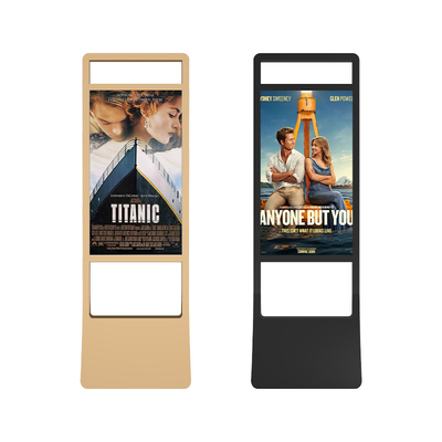 Display pubblicitario da 43-55 pollici lettore video a doppio lato con supporto Wifi 2.4G/5G