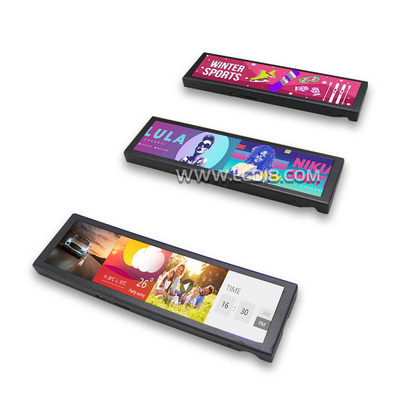 Display di pubblicità con barra di stretch Android Wifi Remote Control Monitor Display sullo scaffale