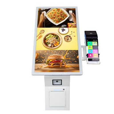 Macchinario di pagamento a schermo tattile automatizzato a self-service da 21,5 pollici montato a parete Contaglio superiore senza contanti PC Android All In One