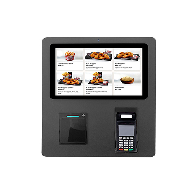 15.6 pollici HD Capacitive Touch Screen Self Ordering Kiosk Produttore Per Ristorante/Hotel