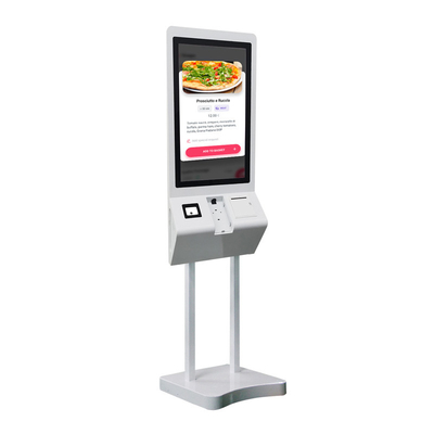 27 pollici Restaurant self-service Chiosco Con schermo sensoriale con sistema Android 7.1