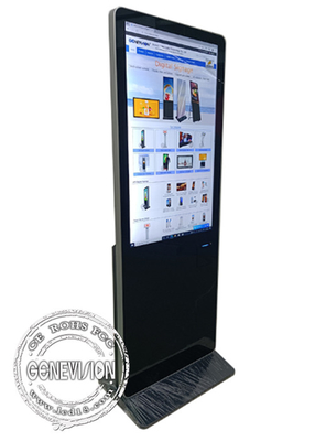 43 pollici touch screen Informazioni check-out chiosco con stampante termica da 80 mm