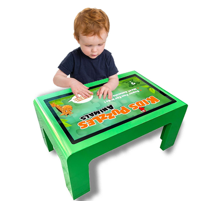 32 43 55 Inch Kids Interactive Game Table Touch Screen Kiosk per bambini