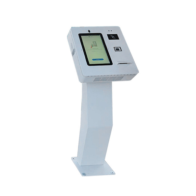 15Chiosco di pagamento senza contanti da 6 pollici con stampante di adesivi incorporata Camera microfono NFC e scanner di codice QR impermeabile