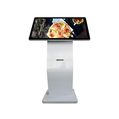 21.5' Android Touch Screen Kiosk - Display di segnaletica digitale interattivo con stampante integrata, lettore commerciale a terra
