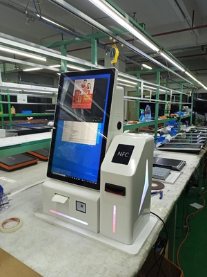 24 pollici touch screen chiosco self-service chiosco di ordinazione chiosco di pagamento chiosco di fatturazione chiosco di pagamento
