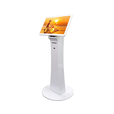 21.5 pollici PCAP touch scanner a terra con stampante per aeroporto/hotel
