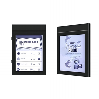 Segnaletica digitale con display E Ink da 13,3 pollici per esterni, montaggio a parete, WIFI, Android, consumo energetico ultra-basso, durata eccezionale per prestazioni in tutte le condizioni atmosferiche