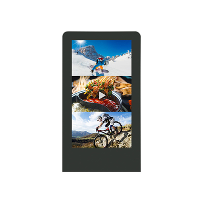 Segnaletica digitale per tablet a forma di L da 15,6 pollici con sistema operativo Android e schermo touch o senza touch