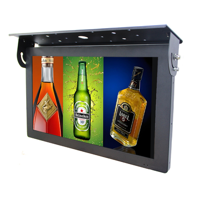 Display digitale per autobus LCD con montaggio a soffitto da 21,5 pollici Android 7.1, server cloud gratuito, 1G+32G Wifi, ascensore, wayfinding, istruzione