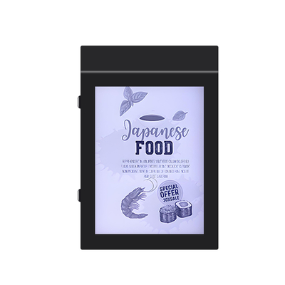 E Ink 13,3 Inch Outdoor Wall Mount Screen Android System WIFI LCD Digital Signage Player Chiosco pubblicitario per il museo della stazione