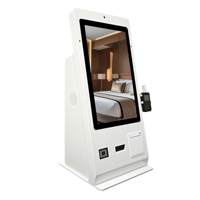 Chiosco self-service distributore di chiavi da 24 pollici con erogazione e raccolta carte a 13,56 MHz