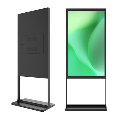 Facile funzionamento plug and play per chiosco touch screen stand da 43 pollici con funzioni multiple