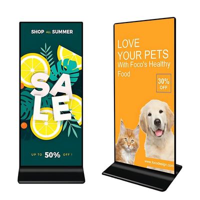 69.3inch Full Screen Touch All In One Kiosk Advertising Android Digital Signage