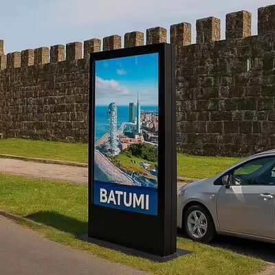 Totem Digitale Commerciale da Esterno 75'' Doppio Lato IP65