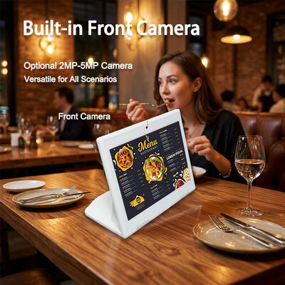 Chiosco da tavolo con touch screen PCAP Android 10.0 da tavolo da 10.1 pollici con guscio in ABS