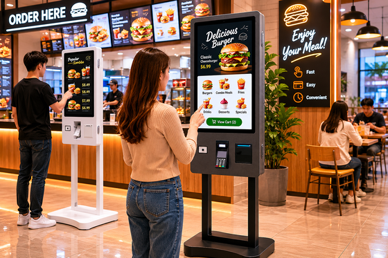 Chiosco self service touch screen capacitivo da 32