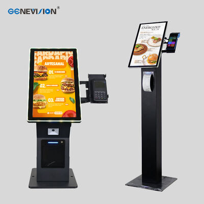 Chiosco Self-Service da 21,5 pollici con Touch Screen Multi-Point e Luce LED per Pagamenti Senza Contanti
