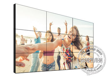 Parete 1.7mm 3*3 a 49 pollici 4K del contrassegno della TV Diy Digital la video HA FATTO il chiosco del touch screen