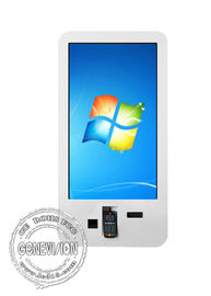 La macchina piena di pagamento di self service del touch screen del supporto della parete di HD ha personalizzato a 23,6 pollici con Windows 10