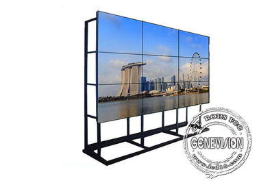 Video Governo LCD senza cuciture Samsung a 46 pollici del contrassegno 4*8 Floorstanding di Wifi Digital della parete