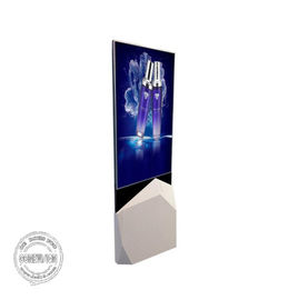 Doppio trasparente ultra esile del contrassegno di Digital del chiosco di OLED parteggiato 500 pidocchi per la mostra