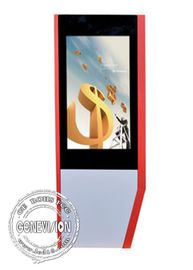 Il contrassegno all'aperto su misura IP65 di Digital del touch screen impermeabilizza il chiosco di LCD della via
