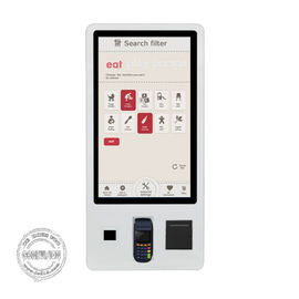 Chiosco capacitivo della macchina di pagamento del chiosco self service di USB di tocco a 43 pollici con l'analizzatore di stampante di posizione