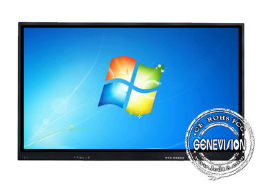 Esposizione interattiva anabbagliante a 100 pollici di lavagna del touch screen di IR di 450 pidocchi della sala riunioni ultra HD 4K