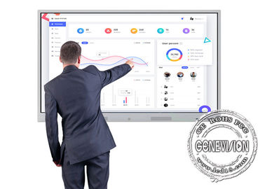 Contrassegno astuto di Digital di lavagna del touch screen anabbagliante interattivo a 75 pollici dell'auditorium 4K