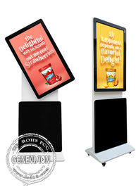 Contrassegno LCD di Android 5,1 a 43 pollici capacitivi rotabili Digital del chiosco del centro commerciale del touch screen