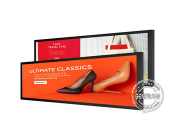 L'OS WIFI di Android ultra largamente ha allungato i pidocchi a 48,5 pollici del pannello 700 di IPS del monitor LCD di pubblicità della cima dello scaffale di esposizioni