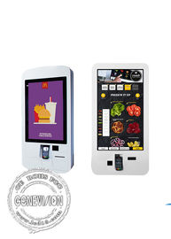 Macchina LCD astuta di pagamento di self service di pagamento del ristorante a 32 pollici del chiosco Win10
