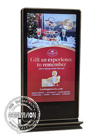 Il doppio ha parteggiato touch screen nano del film di Android del chiosco del centro commerciale per la macchina fotografica del riconoscimento di fronte