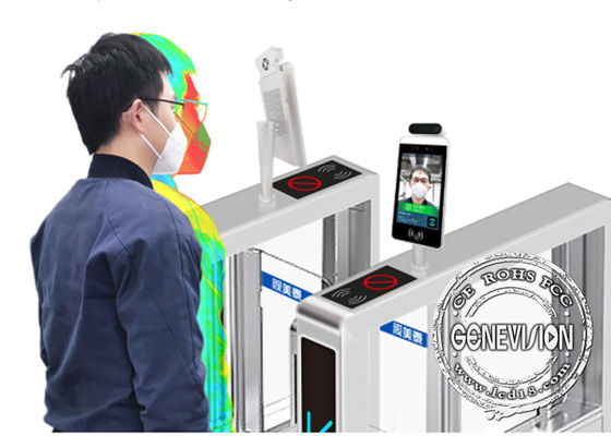Passaggio astuto Sreen LCD dell'analizzatore del certificato del controllo di accesso UE Digital Covid dell'entrata con Android