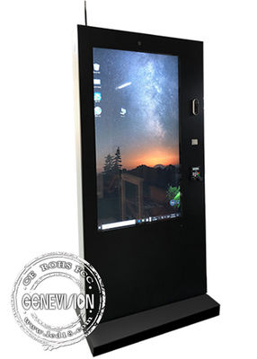 Chiosco all'aperto di pagamento del contrassegno di Digital del touch screen del campanello 2000cd/m2 con la posizione insita