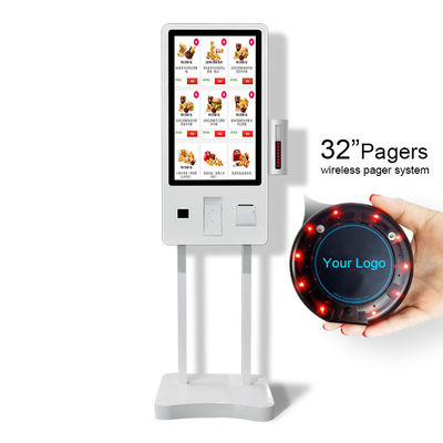 chiosco a 32 pollici del touch screen di TFT di risposta 8ms per il pagamento di self service
