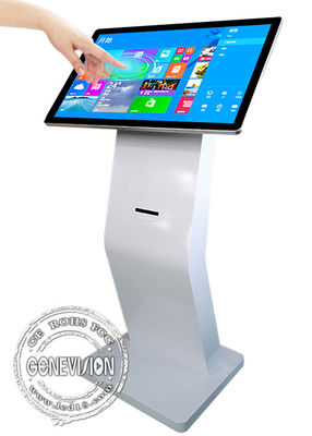 250cd/M2 AIO 10 indica il chiosco del touch screen di PCAP con la stampante termica
